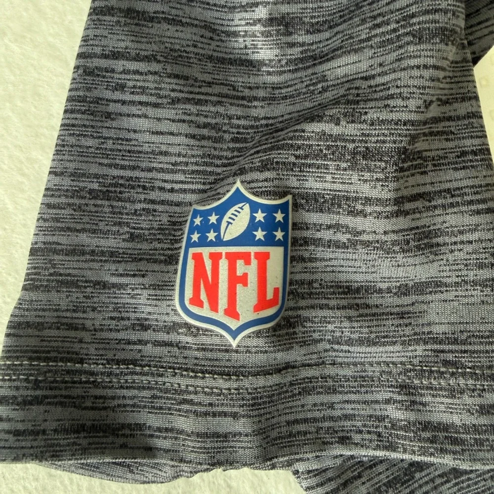 Nike New Orleans Saints T-Shirt Women Small Charcoal Heather